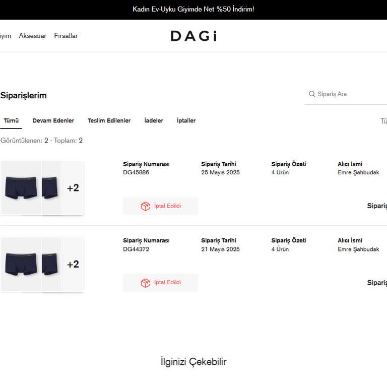 Stokta Görünen Ürünler İki Kez Sebepsiz İptal Edildi