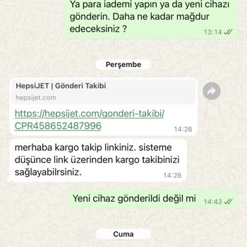 Pirantech Buhar Makinesi Hortumu Yırtıldı, Ürün Değişimi Sürecinde Mağduriyet Yaşıyorum