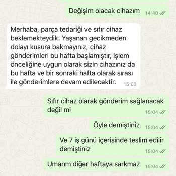 Pirantech Buhar Makinesi Hortumu Yırtıldı, Ürün Değişimi Sürecinde Mağduriyet Yaşıyorum