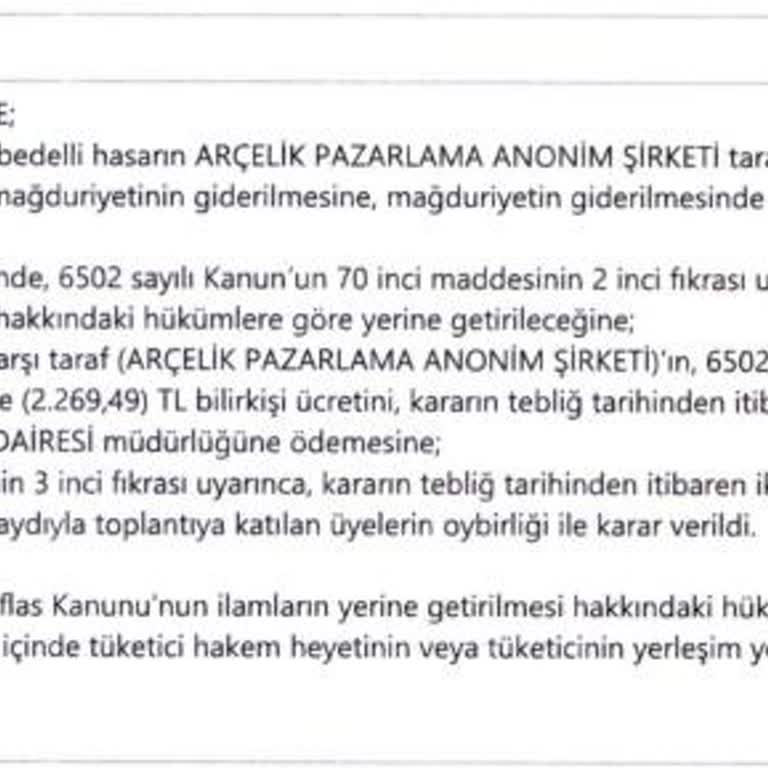 Arçelik Teknik Servis Hatası Sonrası 4 Aydır Çözülmeyen Mağduriyet