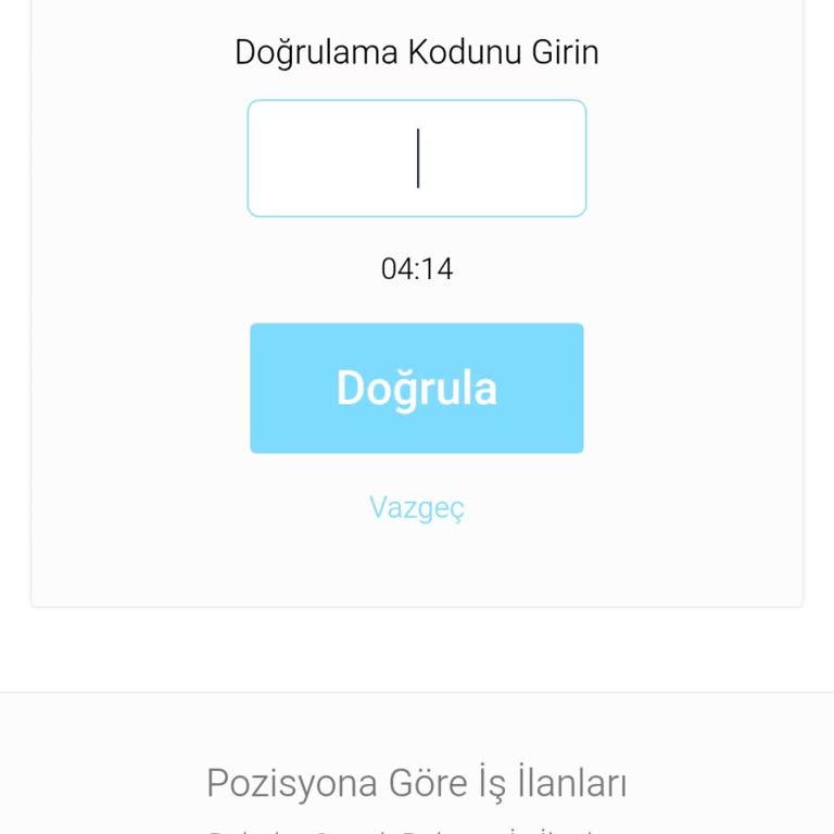 İş Arama Sitesinde Bilgi Güncelleme Ve Destek Sorunu