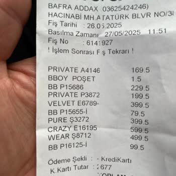 Addax Bafra Şubesinde Yasal İade Hakkım Engellendi