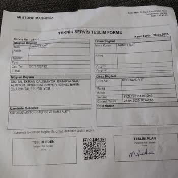 Teknik Servisten Geri Dönüş Alamıyorum