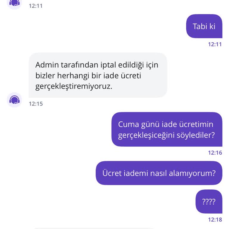 İptal Edilen Siparişimin Ücreti Neden İade Edilmiyor?