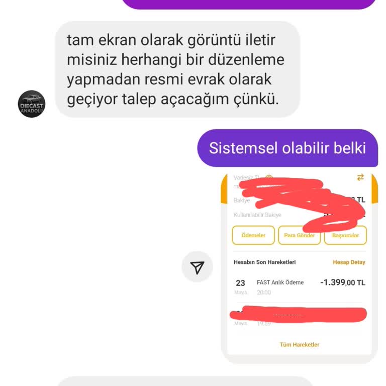 Instagram Üzerinden Ödeme Sonrası Engellendim