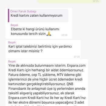 Kredi Kartım Onayım Olmadan Kapandı