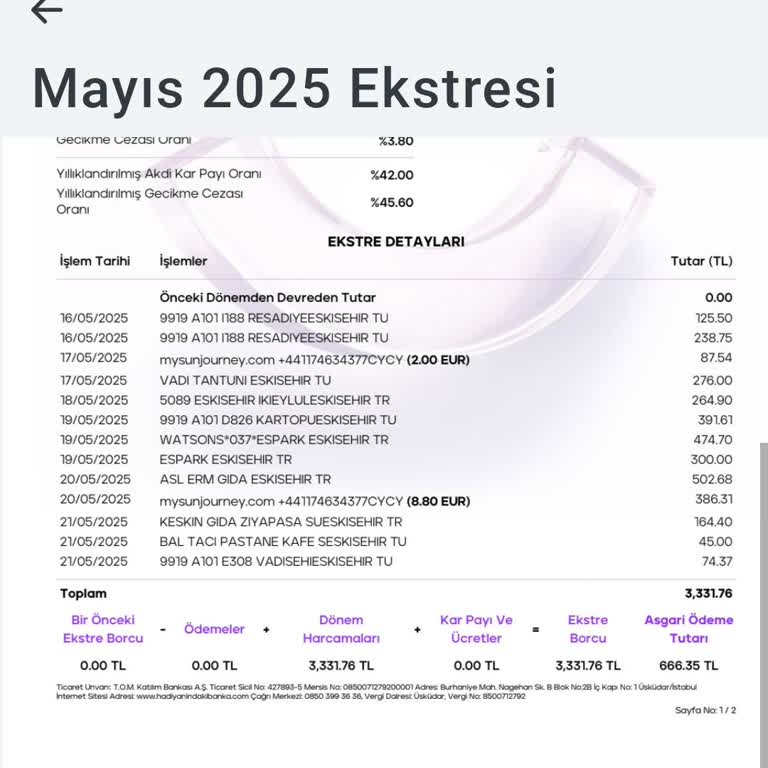 Bilgim Dışında Kartımdan Fazla Ücret Çekildi