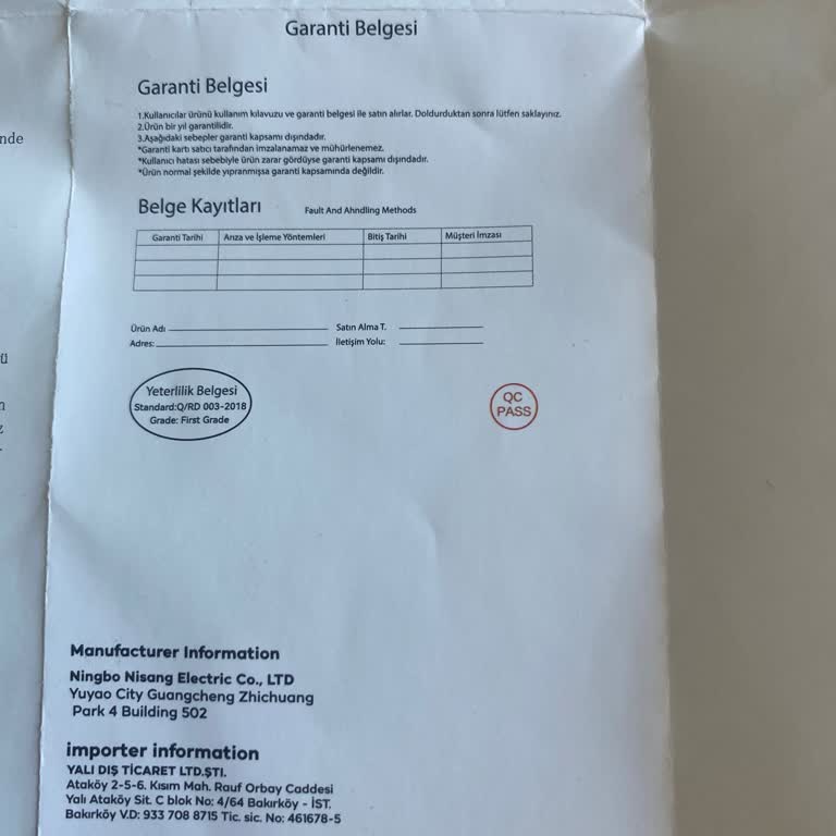 Aldığım Süpürge Hemen Bozuldu, Servis Ve Garanti Desteği Yok