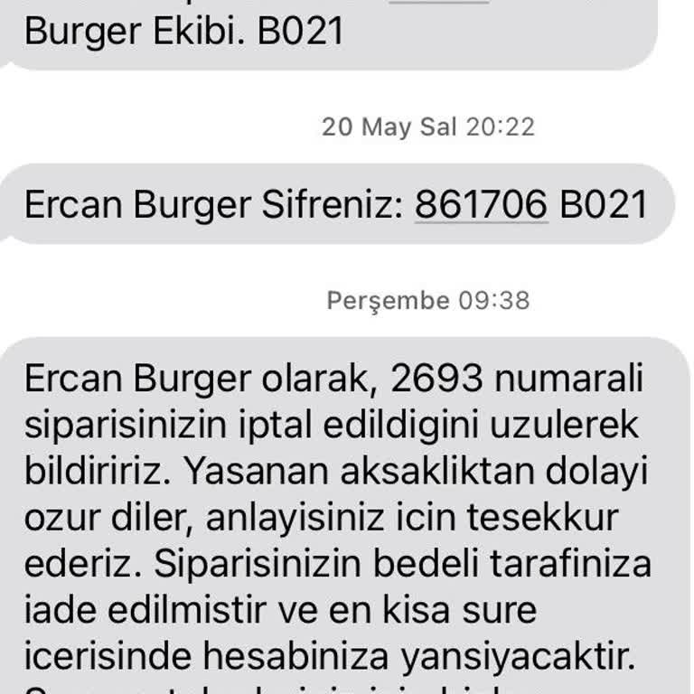 Online Sipariş Teslim Edilmedi, Para İadesi Yapılmadı!