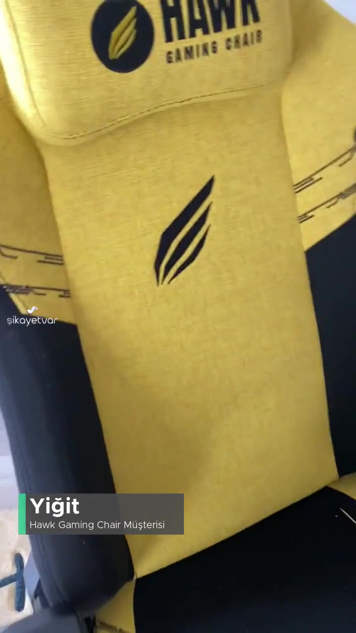 Hawk Gaming Chair Koltuk Sorunlu, Ürün Gönderilen Parça Kırık! videonun kapak resmi