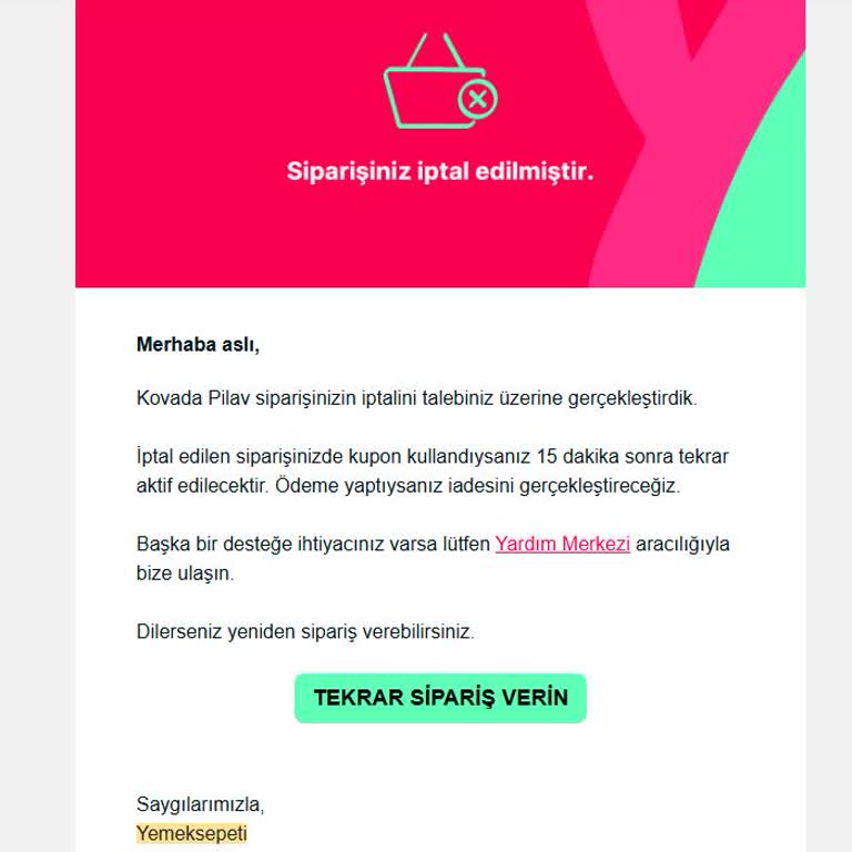 Siparişim İptal Edildi, Ulaşacak Muhatap Bulamıyorum