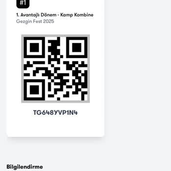 Gezgin Fest Biletimi İptal Edemiyorum Acil Yardım İstiyorum