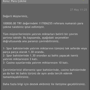 Para Çekim İşlemi Ve Oyun Sürecinde Yaşanan Sorunlar