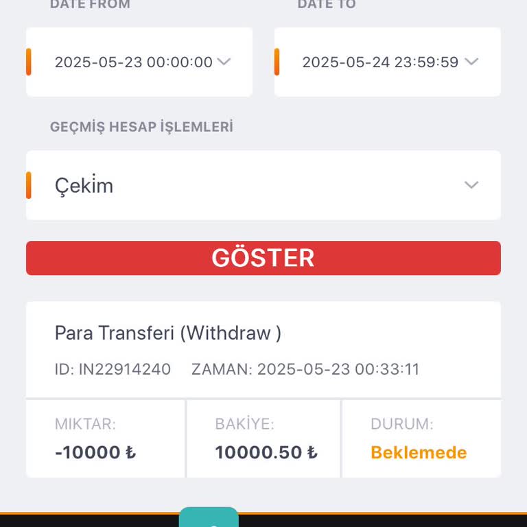Kazanç Çekim Talebim Günlerdir Karşılanmıyor, Ödeme Yapılmıyor