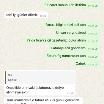 Kötü Kokulu Ürün Ve İade Sorunları Nedeniyle Hayal Kırıklığı