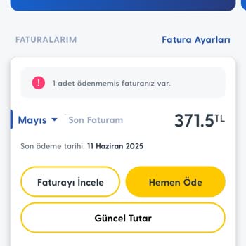 Taahhüt Bitmeden Faturasız Hatta Geçişte Yüksek Fatura Ve Yanıltıcı Bilgilendirme