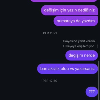 Değişim Ve İade Sürecinde İlgisizlik Ve Gecikme Yaşıyorum