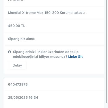 Fa Moto Sipariş Verdim Ama Sayfa Kapalı Diyor