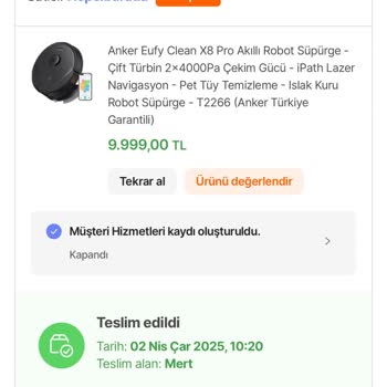 Garantili Üründe Yedek Parça İçin Ek Ücret Talebi