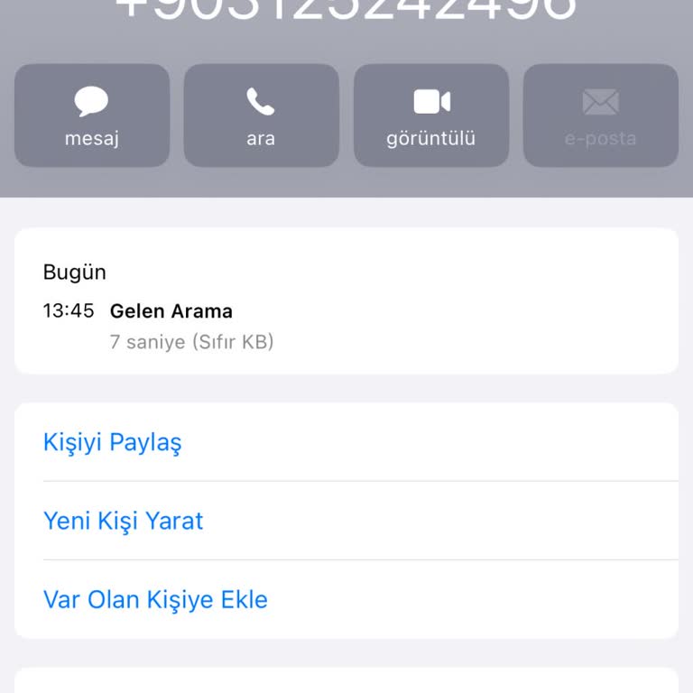 Bilinmeyen Numaradan Arandım Olumsuz Yorumlar Endişelendiriyor