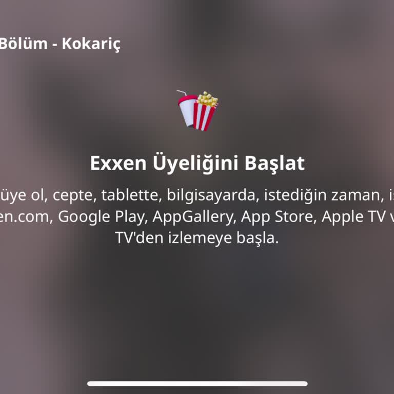 Exxen Üyeliğim Telefonda Çalışmıyor, Sadece Tabletten Erişebiliyorum