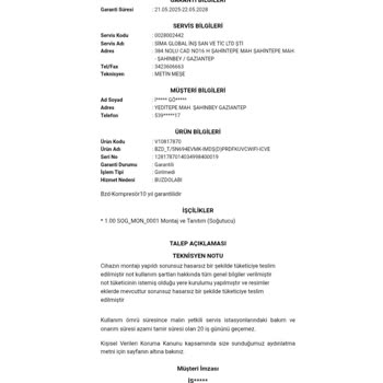 Vestel Buzdolabı Eksik Parça İle Teslim Edildi, Değişim Talebim Reddedildi