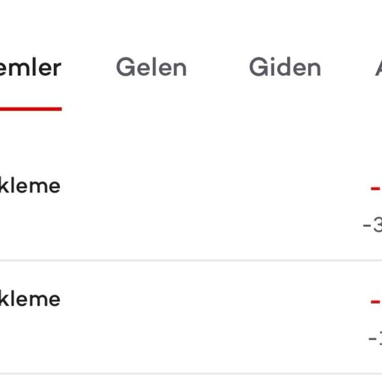 Para Yükleme Sorunu Ve Hesaba Aktarılamayan Tutarlar