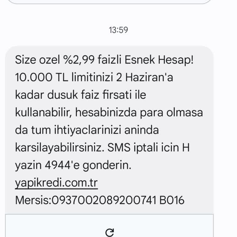 Faiz Oranı Mesajı İle Uygulama Arasındaki Fark Kafamı Karıştırdı