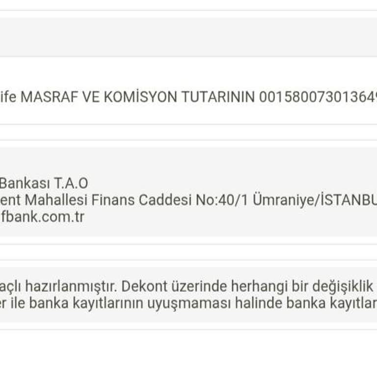 Bilgim Dışında Tahsil Edilen Kazandıran Tarife Ücretinin İadesini Talep Ediyorum