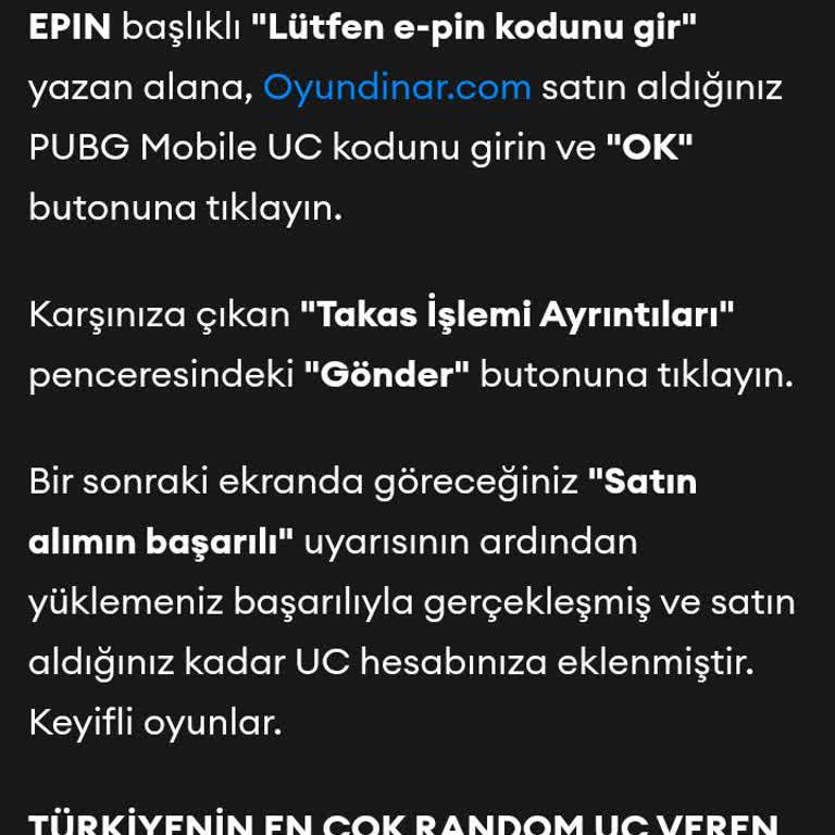 Oyun Dinar Paramı İade Etmedi