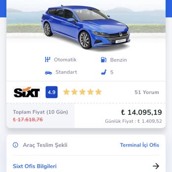 Fiyat Teklifi Sonrası Rezervasyon Oluşmuyor, Ek Ücret Talep Ediliyor