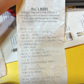 Metrobüs Otomatından Kart Alamama Ve Para İadesinde Sorun