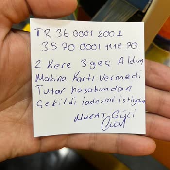 Metrobüs Otomatından Kart Alamama Ve Para İadesinde Sorun