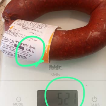 Köfteci Yusuf'tan Aldığım Sucukta Ciddi Gramaj Eksikliği