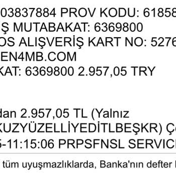 Çanta Çekilişi Sonrası Kartımdan Para Çekildi Ve Geri Dönüş Alamadım
