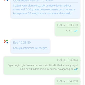 Siparişim Eksik Gönderildi, Çözüm Sunulmuyor
