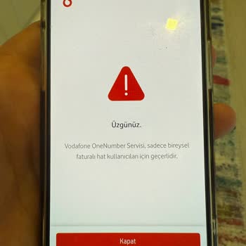 Vodafone Onenumber Servisinin Kurumsal Hatlarda Kullanılamaması Ve Bilgi Eksikliği
