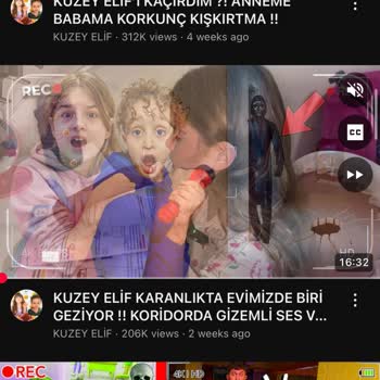 YouTube'da Çocuklara Uygun Olmayan Korkutucu Ve Argo İçeriklerden Şikayet