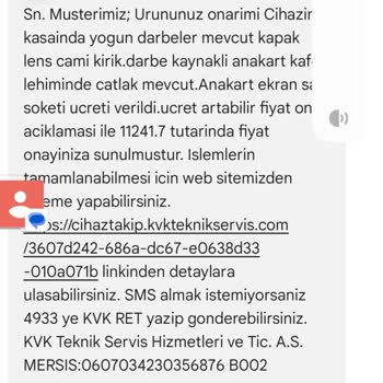 Yüksek Onarım Ücreti Ve İade Talebi