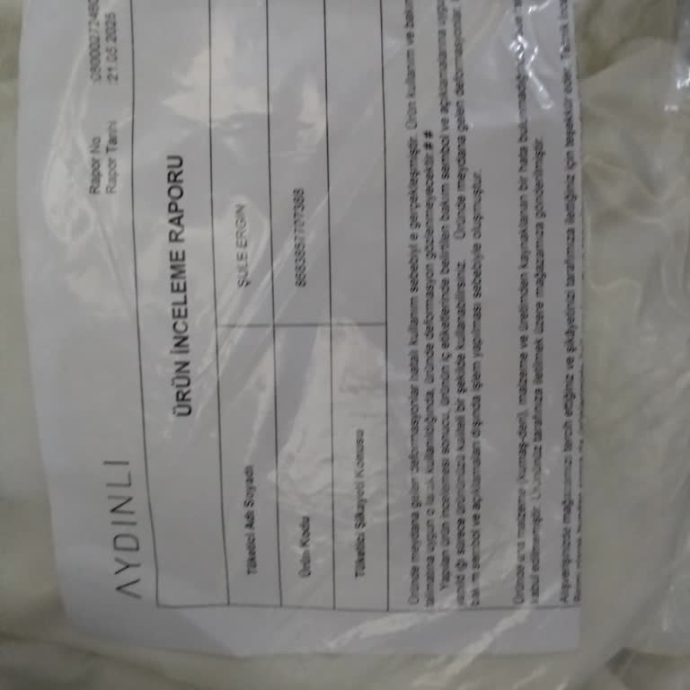 Pierre Cardin Montta Üretim Hatası Ve İade Sorunu