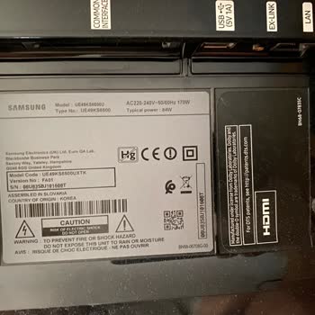 Samsung Taahhüt Ettiği TV Modelini Göndermedi Mağdur Edildim