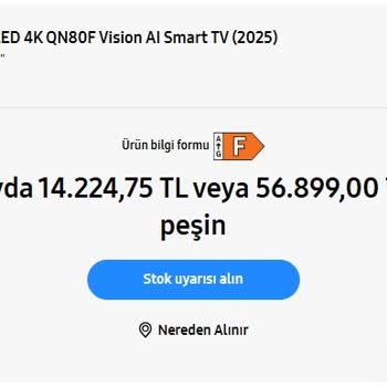 Samsung Taahhüt Ettiği TV Modelini Göndermedi Mağdur Edildim