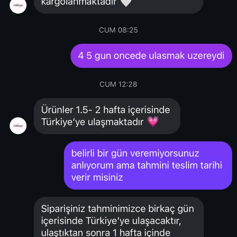 Siparişim Mezuniyetime Yetişmedi, Süreçte İlgisizlik Yaşadım