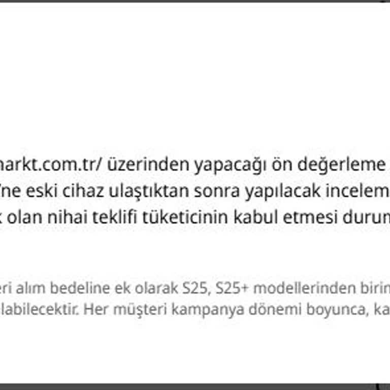 Media Markt'ın Buy Back Kampanyasında Ek Destek Ücreti Mağduriyeti