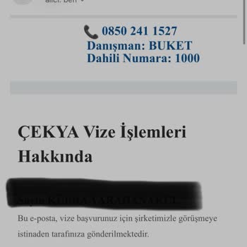 Vize Başvuru Randevu İşlemlerinde Yanıltıcı Yönlendirme Ve Mağduriyet