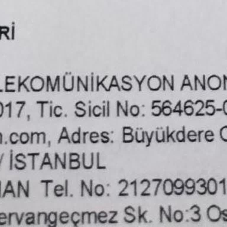 Bilgimiz Dışında Açılan Hat Ve Yanlış Borç Bildirimi