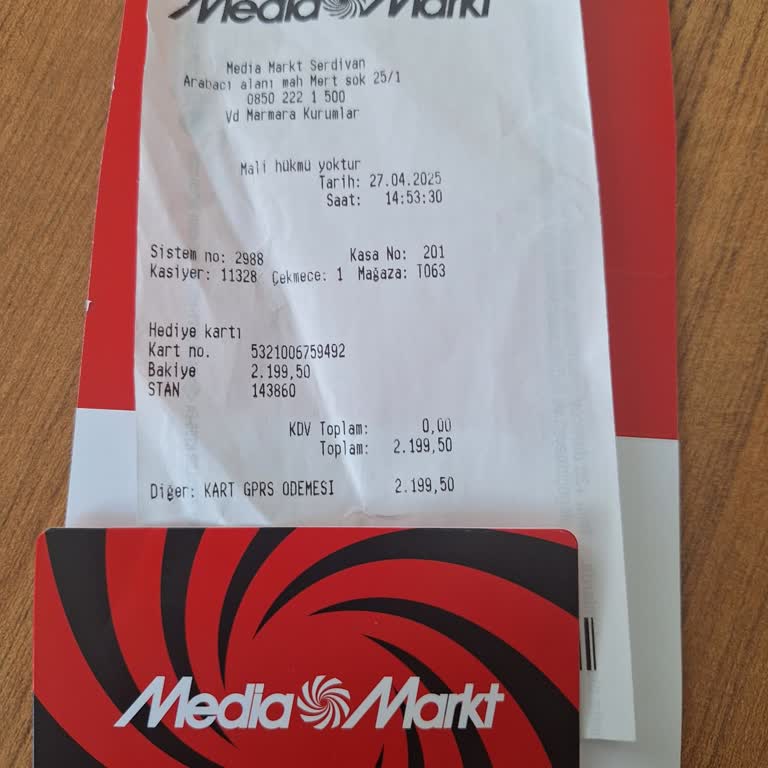 H***** K**** M**********: Media Markt'tan Aldığım Ürünü Alamıyorum
