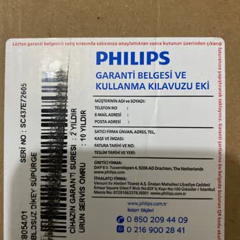 Dört Ayda Arızalanan Süpürgeye Ve İlgisiz Servise Tepki