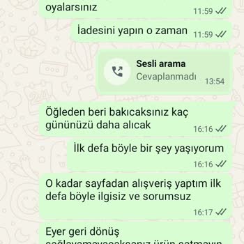 Ürün Değişimi Ve Para İadesinde İletişimsizlik Sorunu