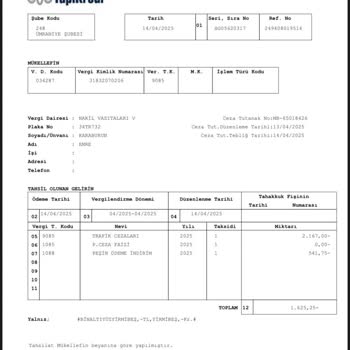 Ödenen Trafik Cezası Sistemde Ödenmemiş Görünüyor, Faiz Uygulanıyor